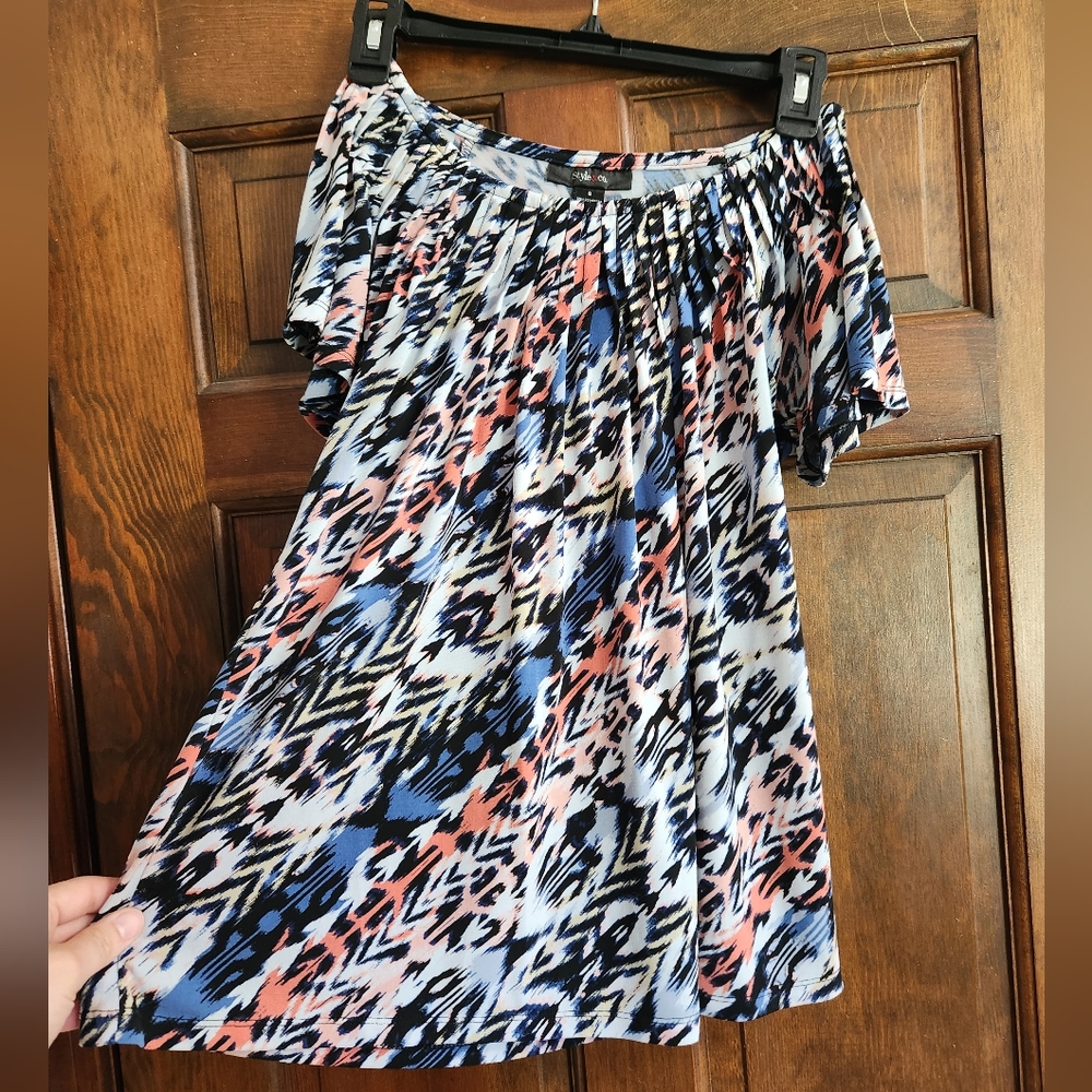 Women's multi colored blouse